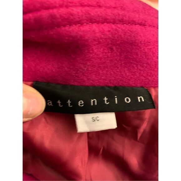 Pink pea coat size small - Picture 3 of 3